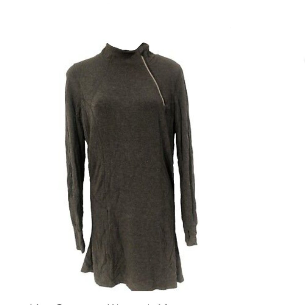 Women's Telluride Clothing Company Gray Zip Dress